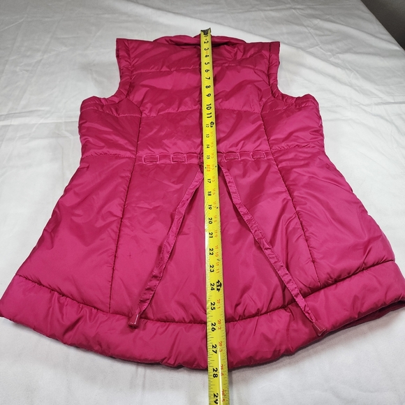 Newyork&Company women pink puffer vest jacket size S - Picture 15 of 16